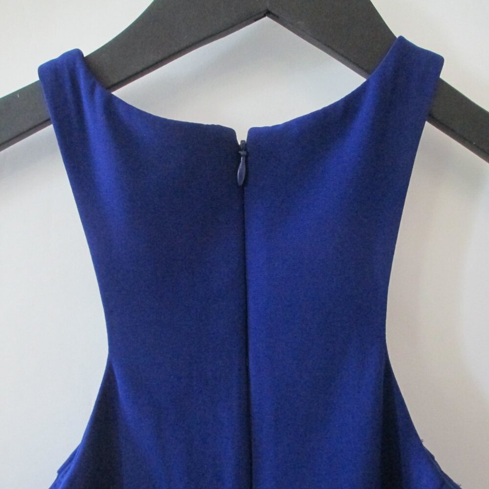 BLUE XSCAPE COCKTAIL DRESS - Picture 11 of 16